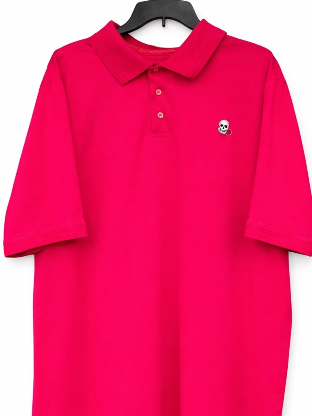 Robert Graham Pink Golf Polo Men’s 2XL Tall Performance Shirt
